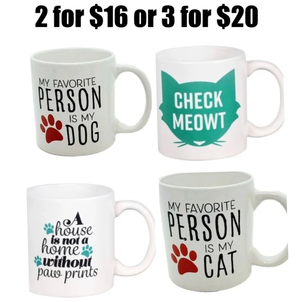 MY FAVORITE PERSON IS MY CAT MUG NWT - Picture 4 of 5